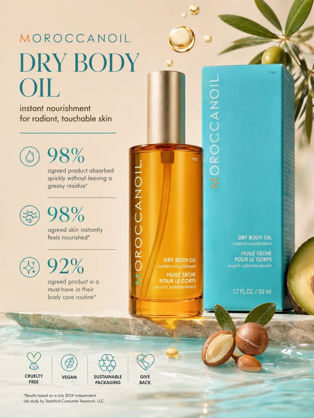 Moroccanoil Dry Body Oil – 50 mL / 1.7 fl oz